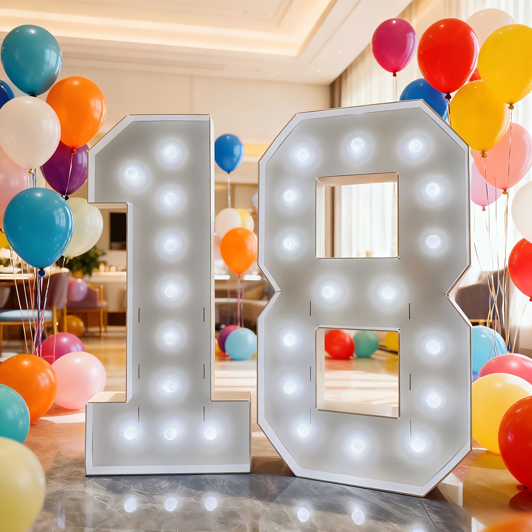 4-Foot Self-Illuminating LED N - огляд і ціна Event & Party Supply Photos