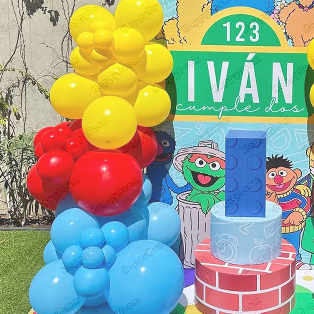 78pcs Sesame Street-themed Bal - огляд і ціна Balloon Arch Kit