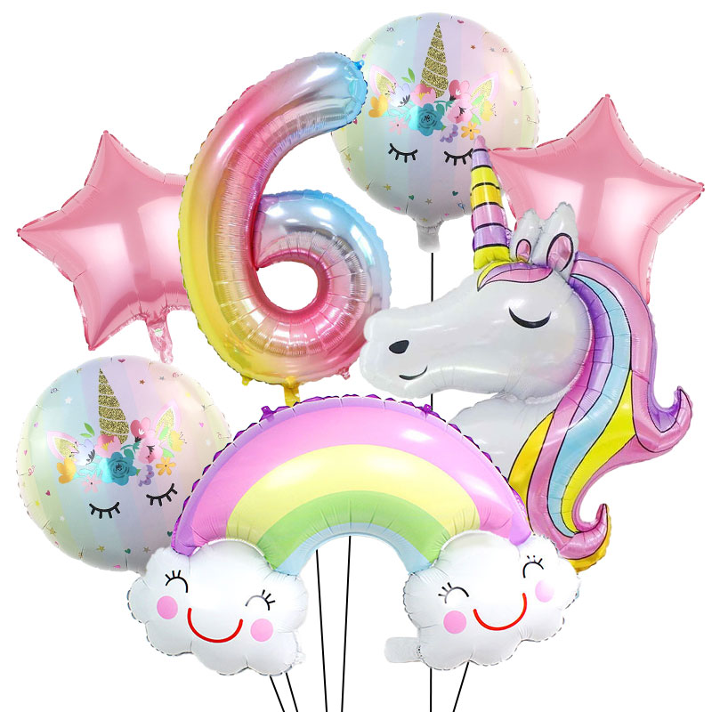 Unicorn Theme Birthday Decorat - огляд і ціна Table Cloth Disposable