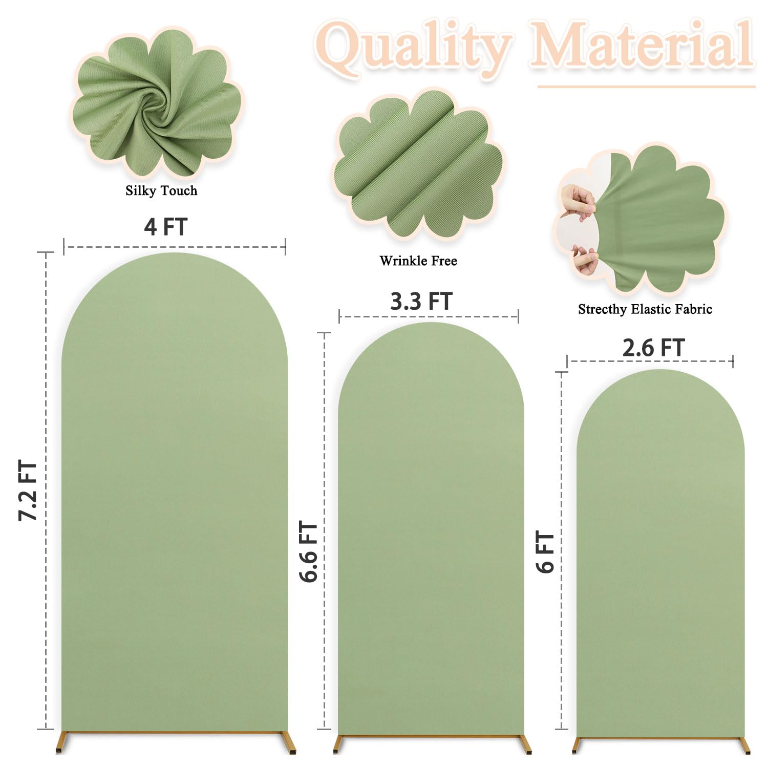 Wedding Arch Cover Set of 3 Sp - огляд і ціна Balloon Arch Kit