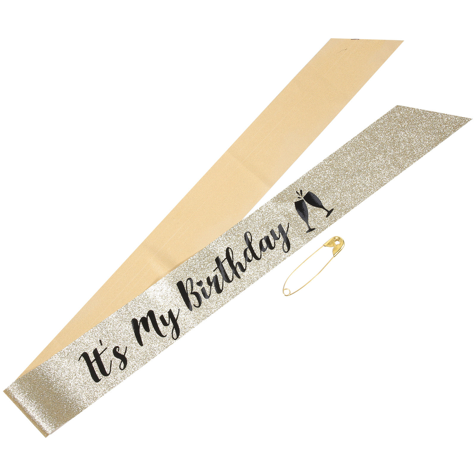 1 pc Birthday Shoulder Sash Gl - огляд і ціна Birthday Sash Glitter