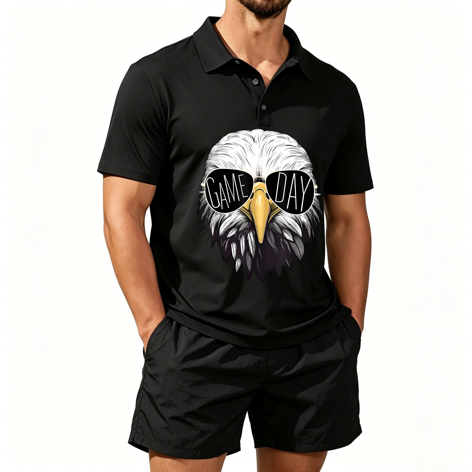 Men's Polo Shirt and Beach Sho - огляд і ціна Event & Party Supply Photos