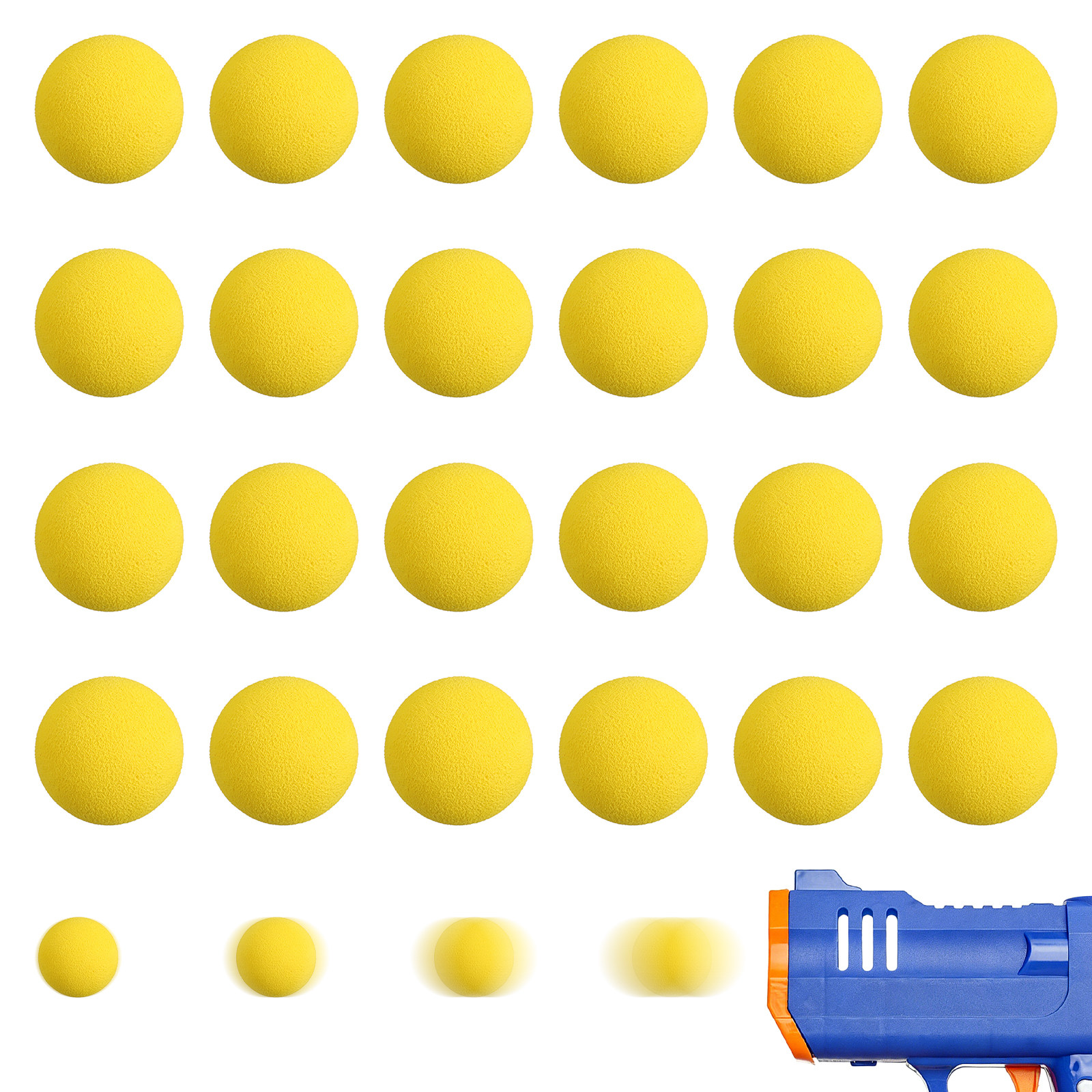 48Pcs Soft Foam Launch Balls E - огляд і ціна Event Launch Party