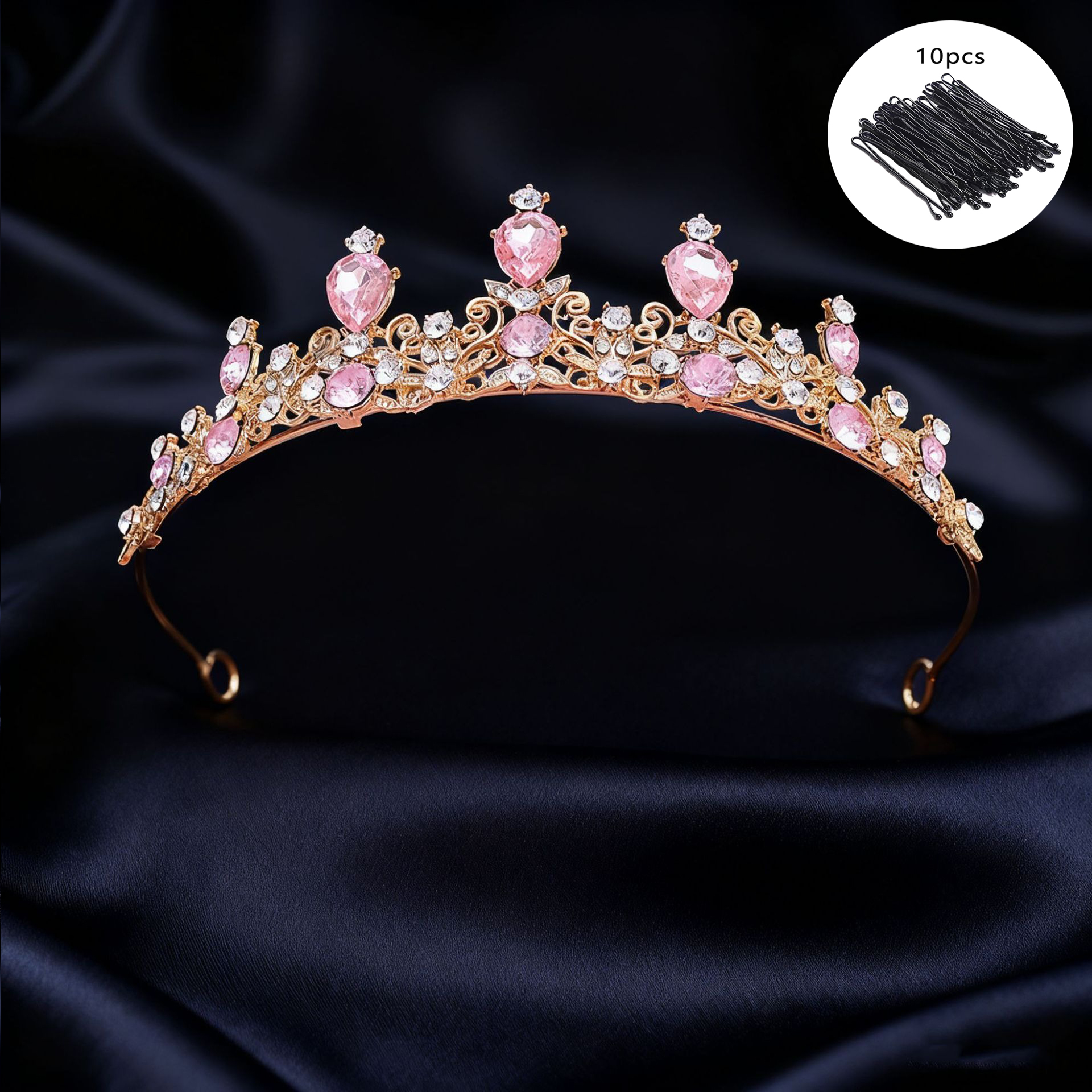 Bridal Tiara Vintage Scroll Rh - огляд і ціна Event & Party Supply Photos