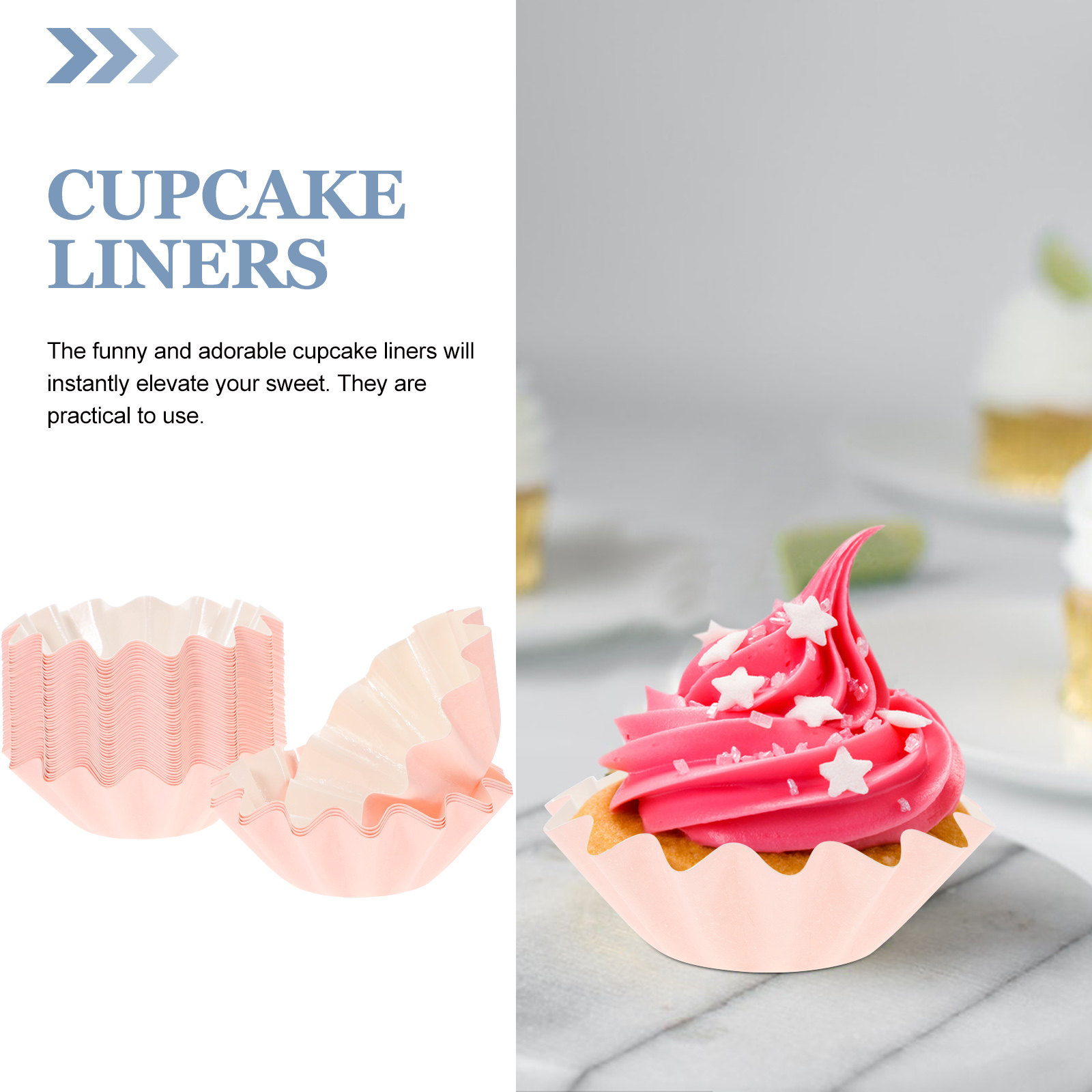 50Pcs Cupcake Baking Cups Jung - огляд і ціна Plastic Cup 50Pcs
