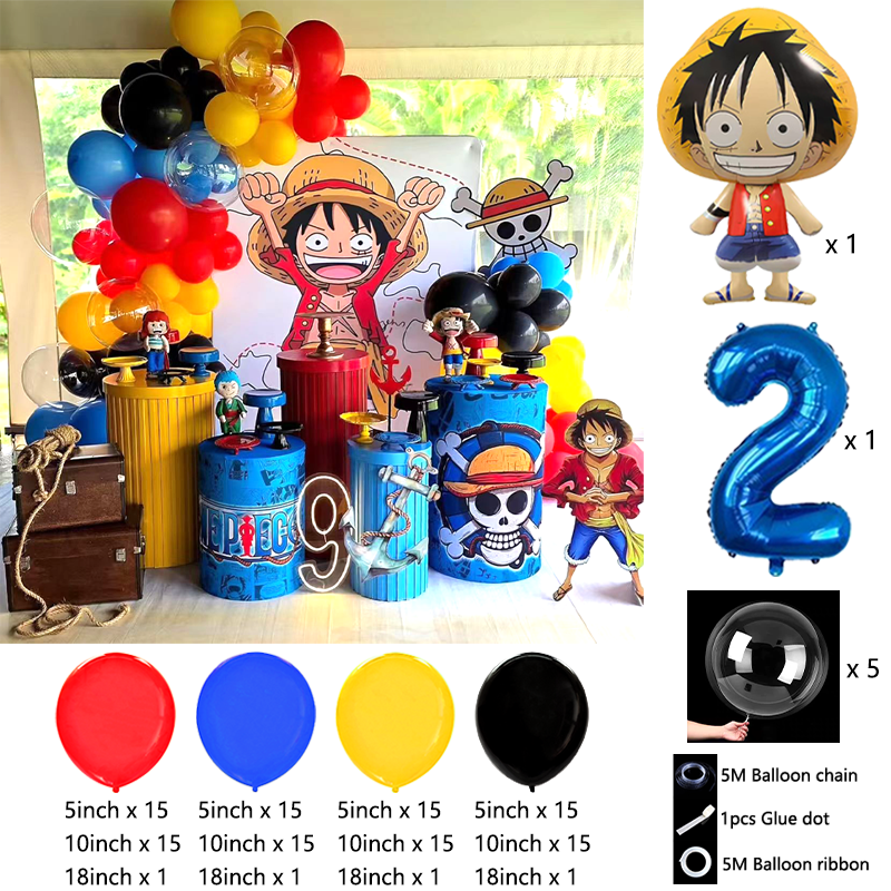 One Piece Pirate Style Balloon - огляд і ціна Balloon Arch Kit
