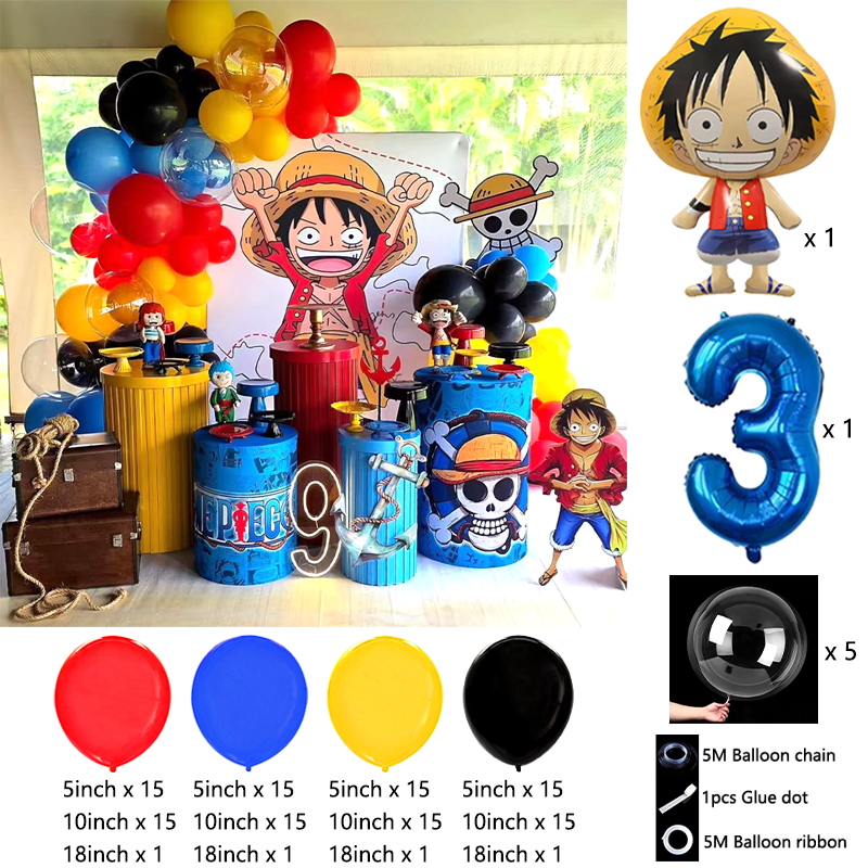 One Piece Pirate Style Balloon - огляд і ціна Balloon Arch Kit