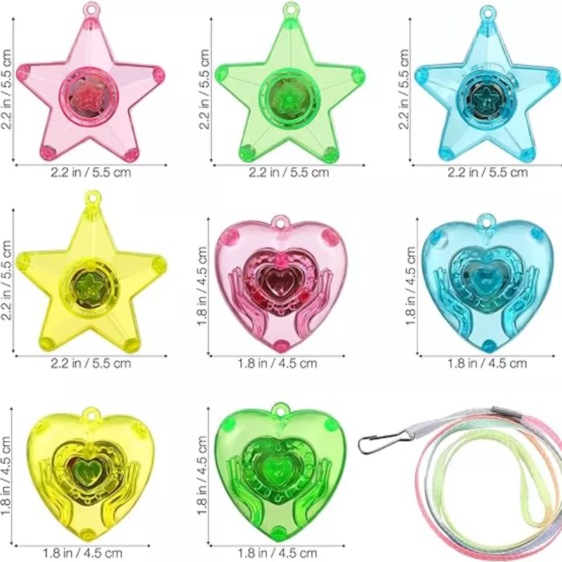 20pcs LED Light Up Necklace Pe - огляд і ціна Cotton Candy Cone