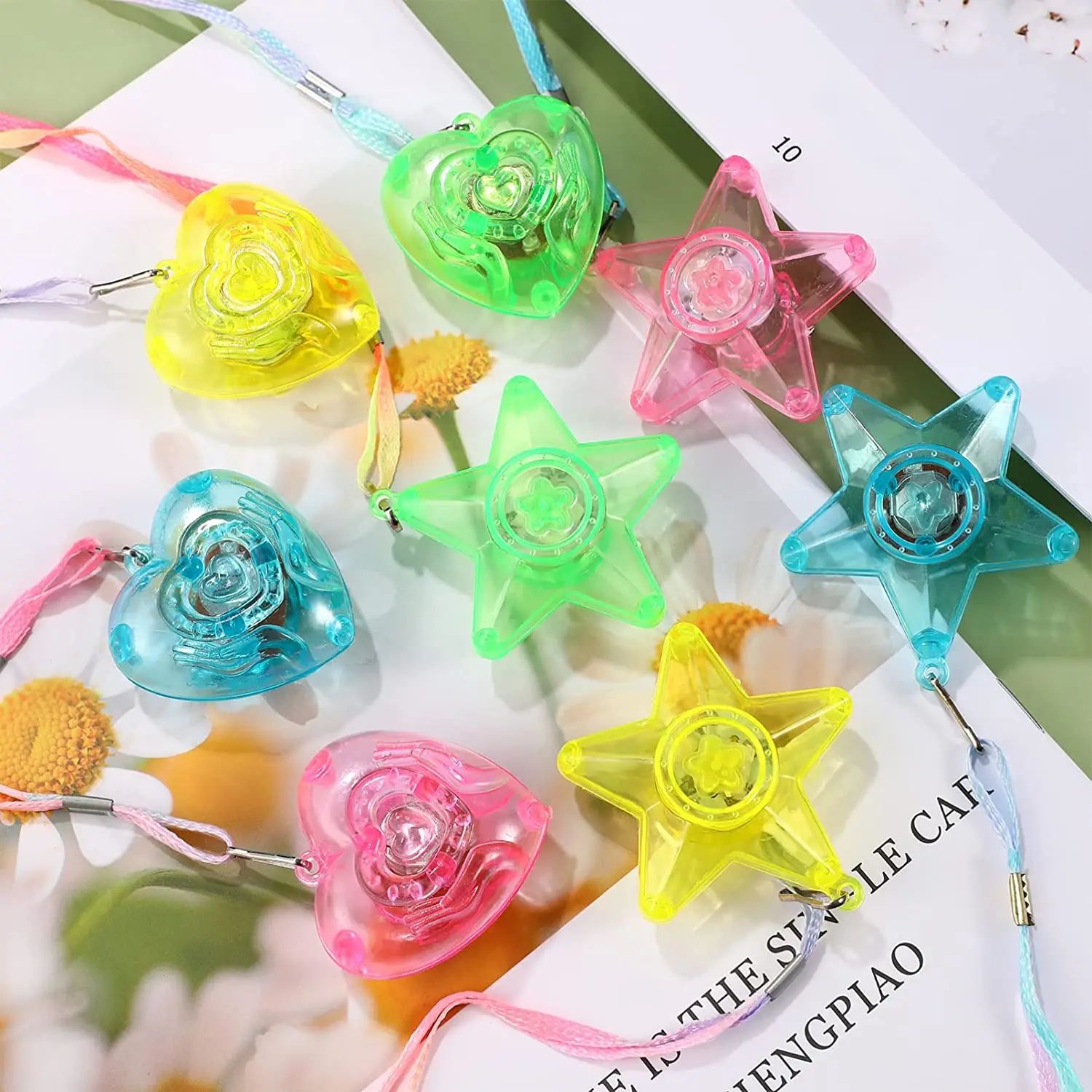 20pcs LED Light Up Necklace Pe - огляд і ціна Cotton Candy Cone