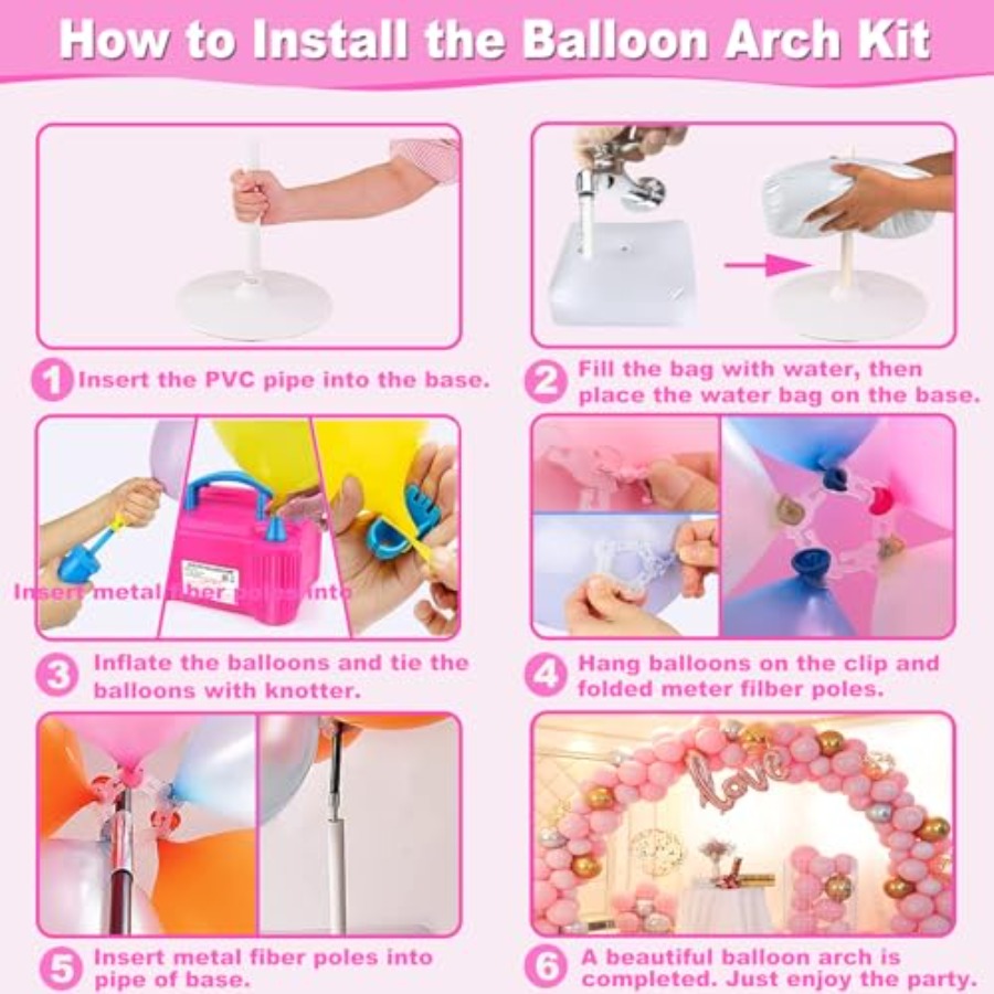Balloon Arch Kit and Balloon P - огляд і ціна Balloon Arch Kit
