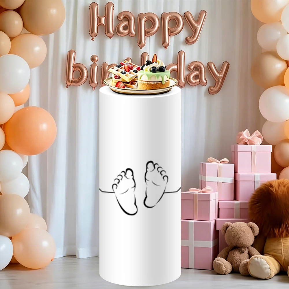 Yeele 3PCS Baby Silhouette Cyl - огляд і ціна Dessert Table Backdrop