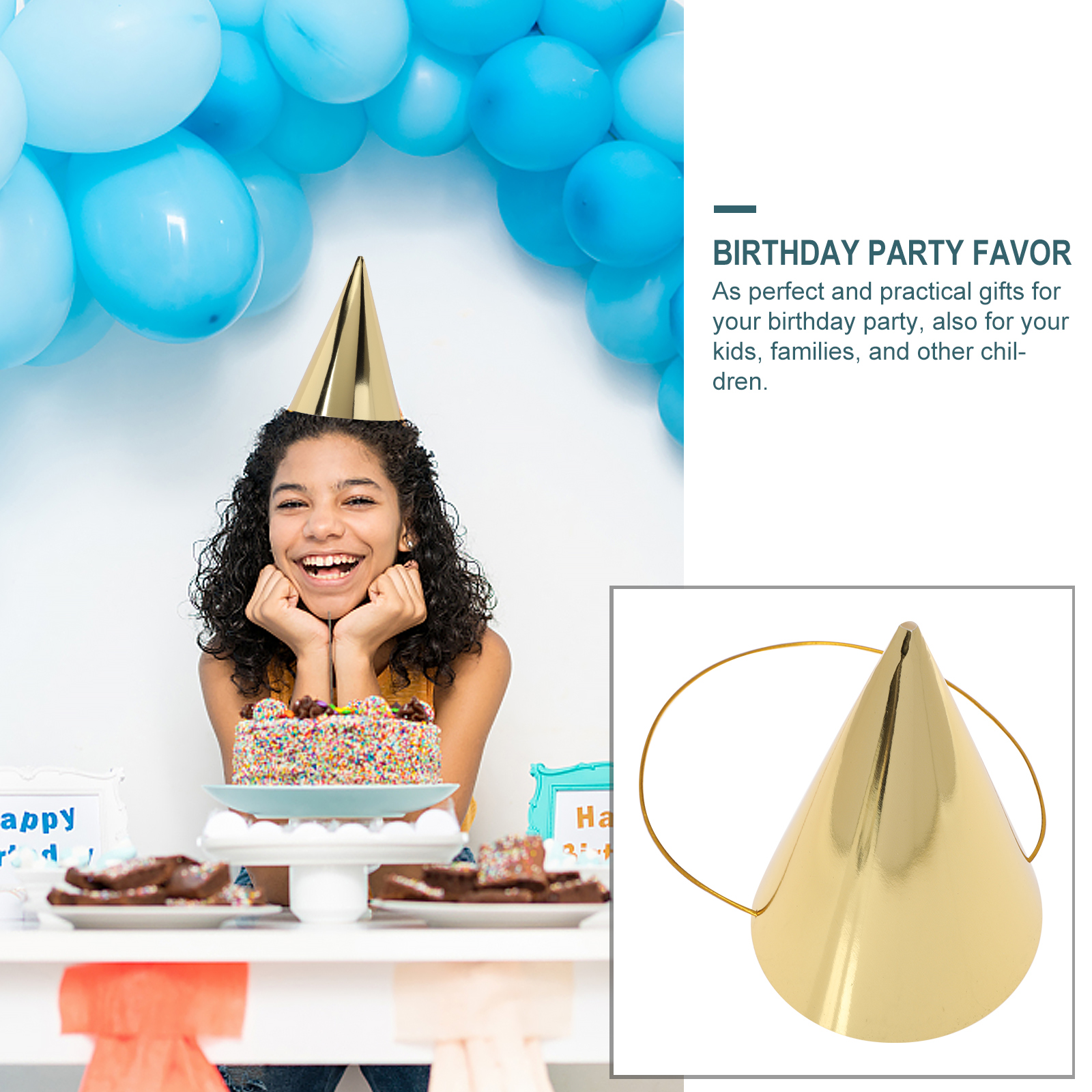  8 Pcs Birthday Hat Celebratio - огляд і ціна Party Hat Cone
