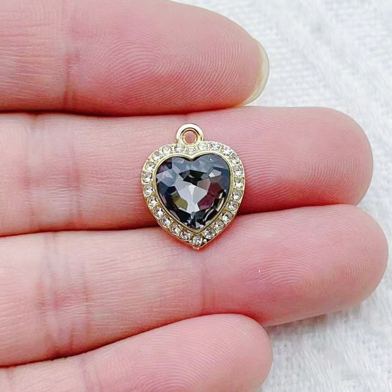 10pcs heart-shaped inlaid colo - огляд і ціна Event Party