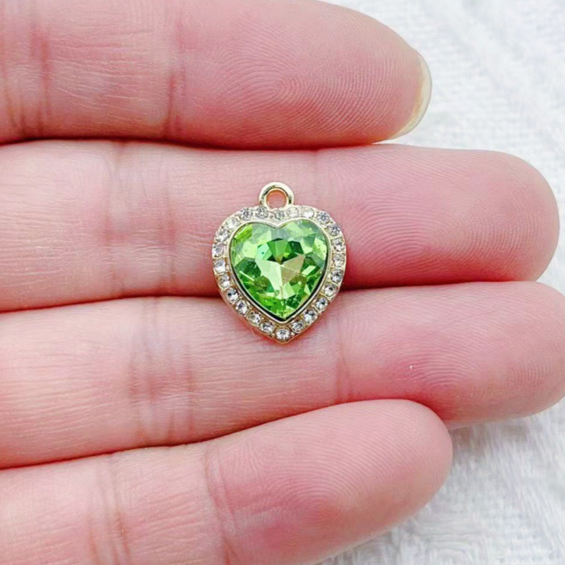 10pcs heart-shaped inlaid colo - огляд і ціна Event Party
