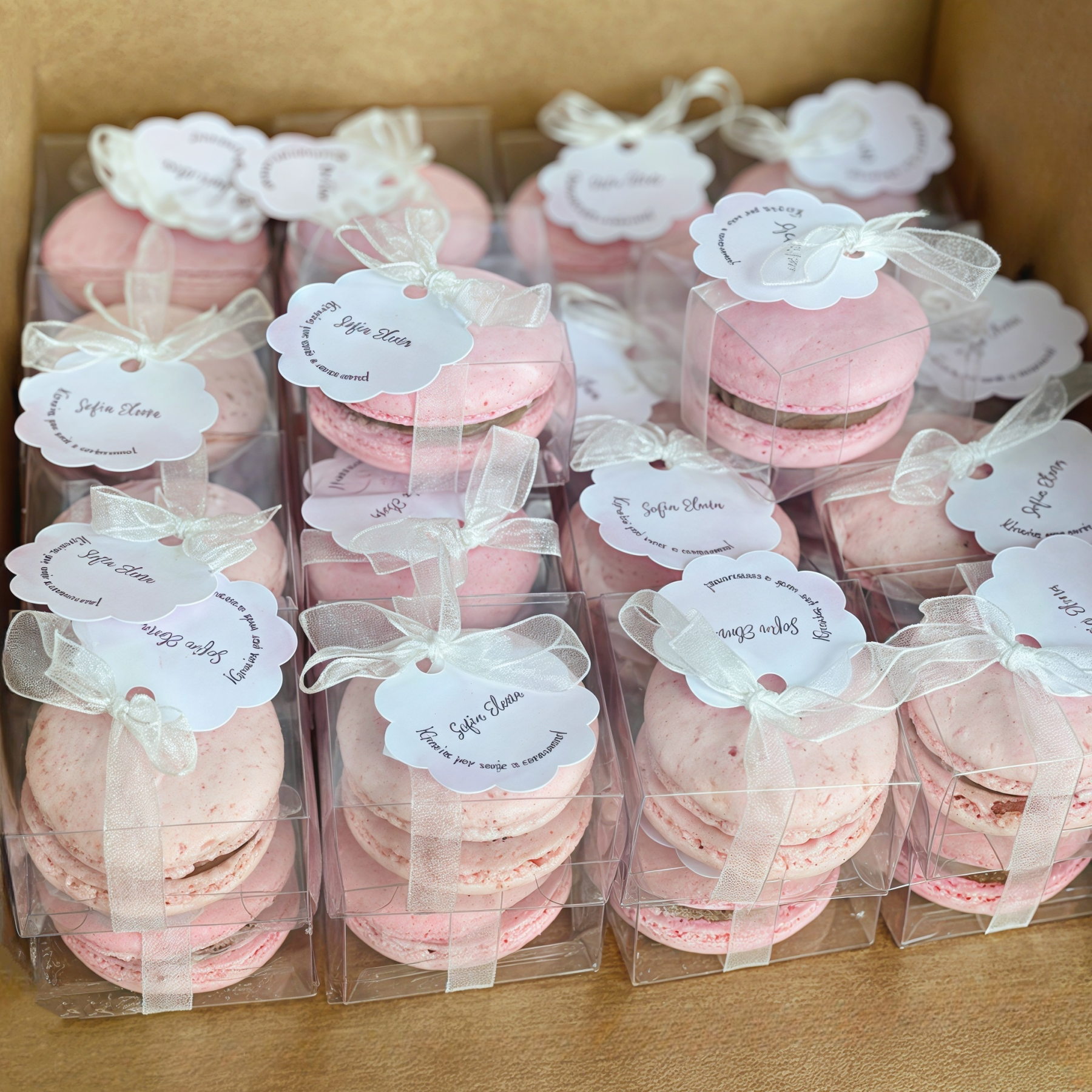 50-200Pcs Mini Macaron Boxes C - огляд і ціна Event Party Box