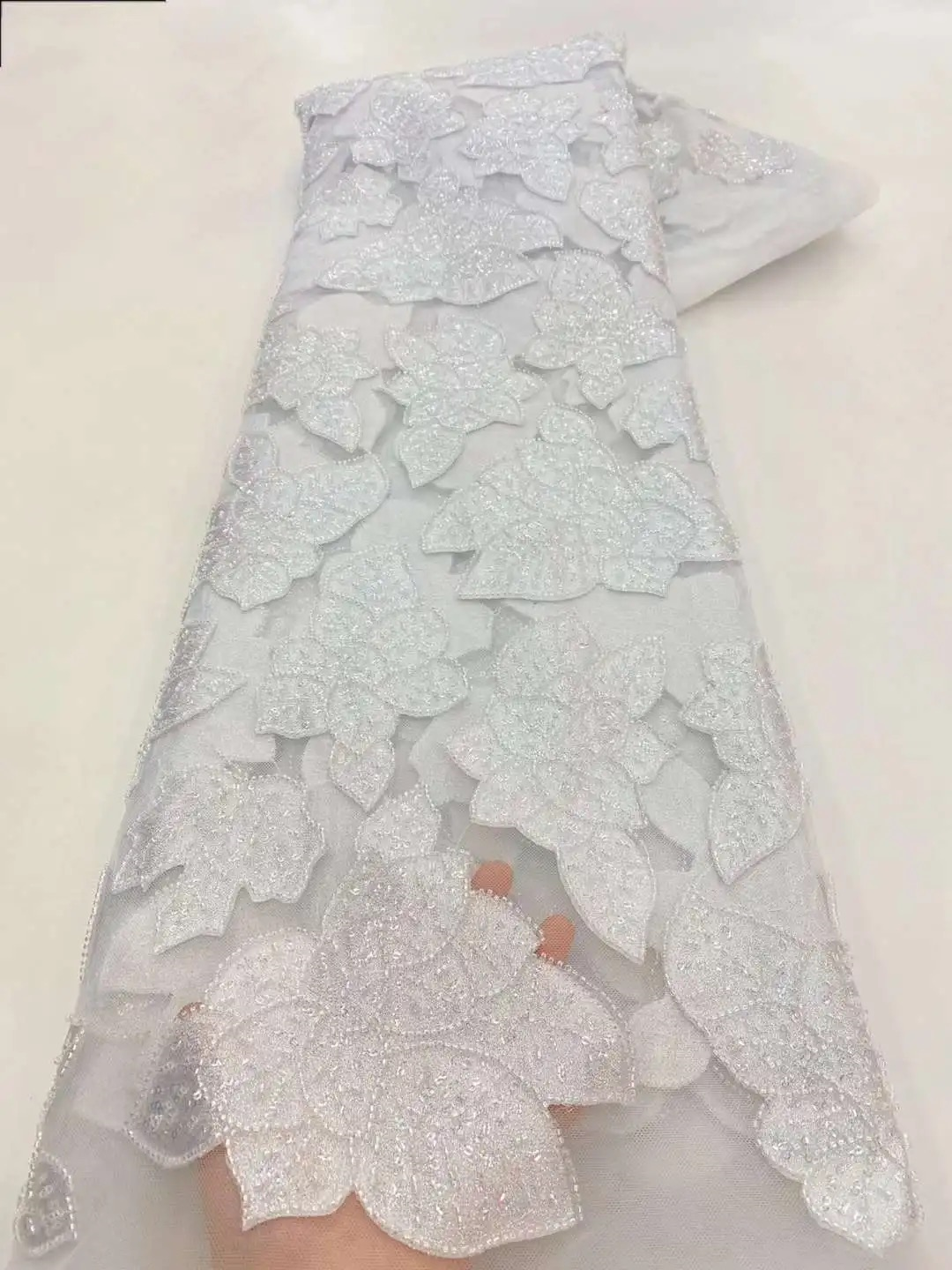 African Beaded Lace Tulle Fabr - огляд і ціна Glitter Tablecloth