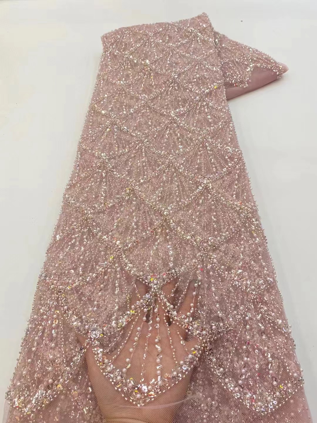 African Tulle Lace Fabric 2026 - огляд і ціна Glitter Tablecloth