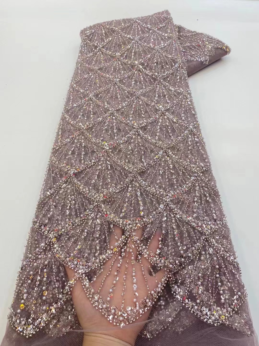 African Tulle Lace Fabric 2026 - огляд і ціна Glitter Tablecloth