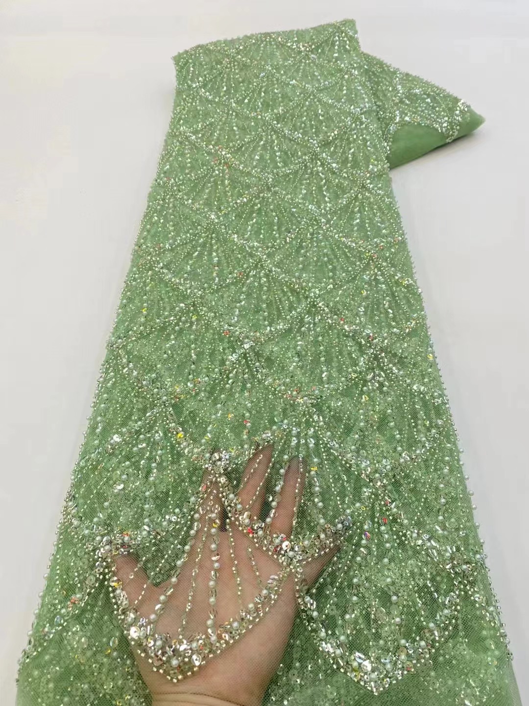 African Tulle Lace Fabric 2026 - огляд і ціна Glitter Tablecloth