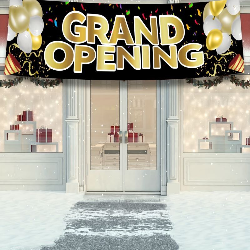 VIKAMA Grand Opening Banner, N - огляд і ціна Party Event Supply Store
