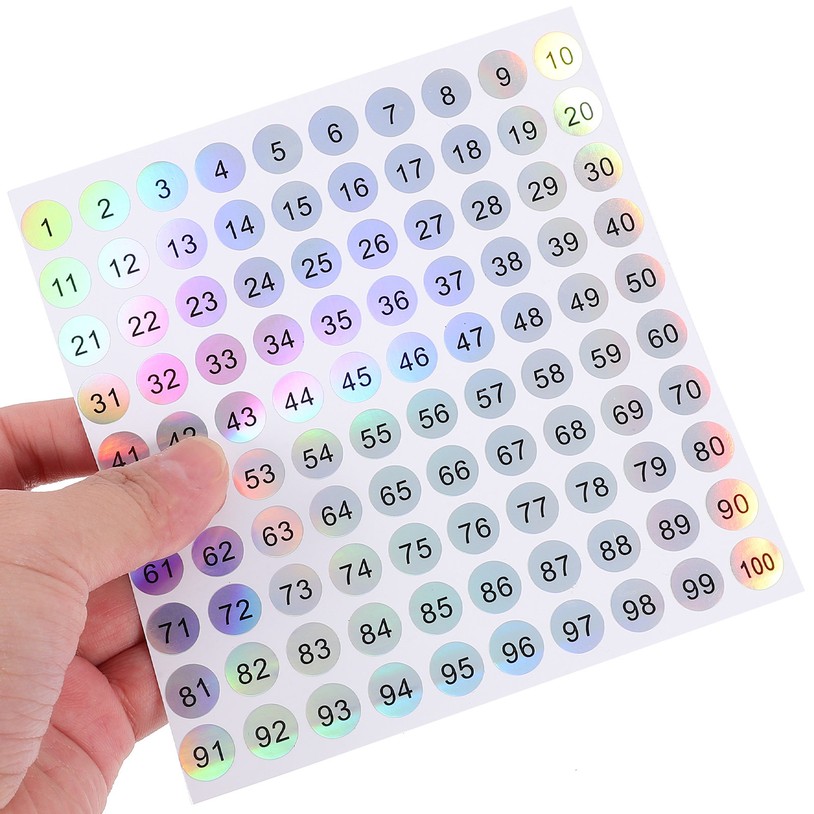 20 Sheets Clear Round Digital  - огляд і ціна Event Party Box