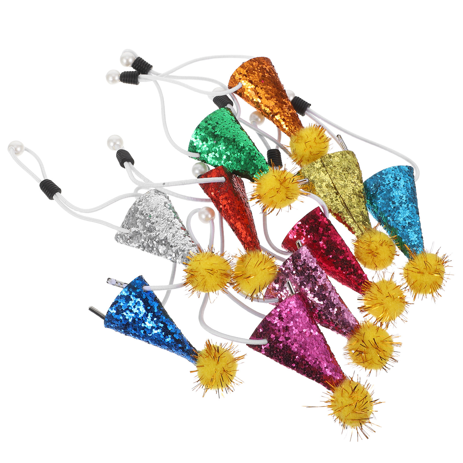 10Pcs Dog Birthday Hat Adorabl - огляд і ціна Party Hat Cone