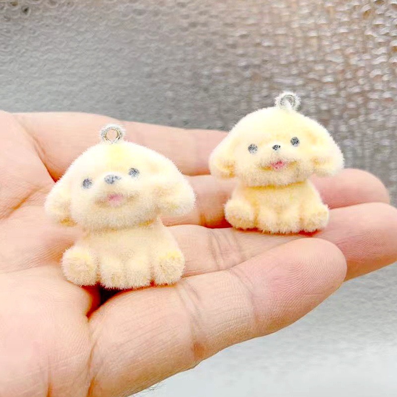 10pcs Flocked Dog Cartoon 3D A - огляд і ціна Event Party
