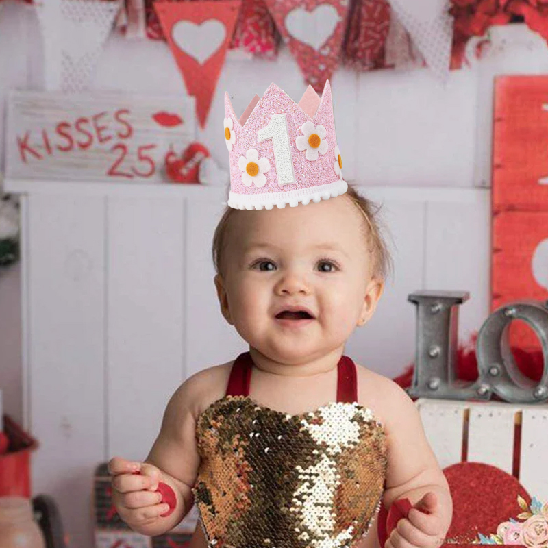 Flower Cone Hat 1st Birthday H - огляд і ціна Party Hat Cone
