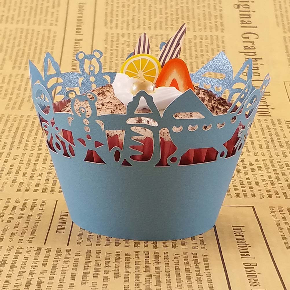 50pcs Carriage Cut Cupcake Wra - огляд і ціна Plastic Cup 50Pcs