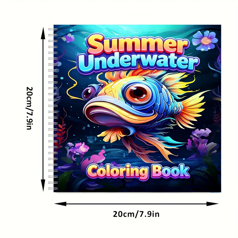 Summer Underwater Coloring Boo - огляд і ціна Supply Event