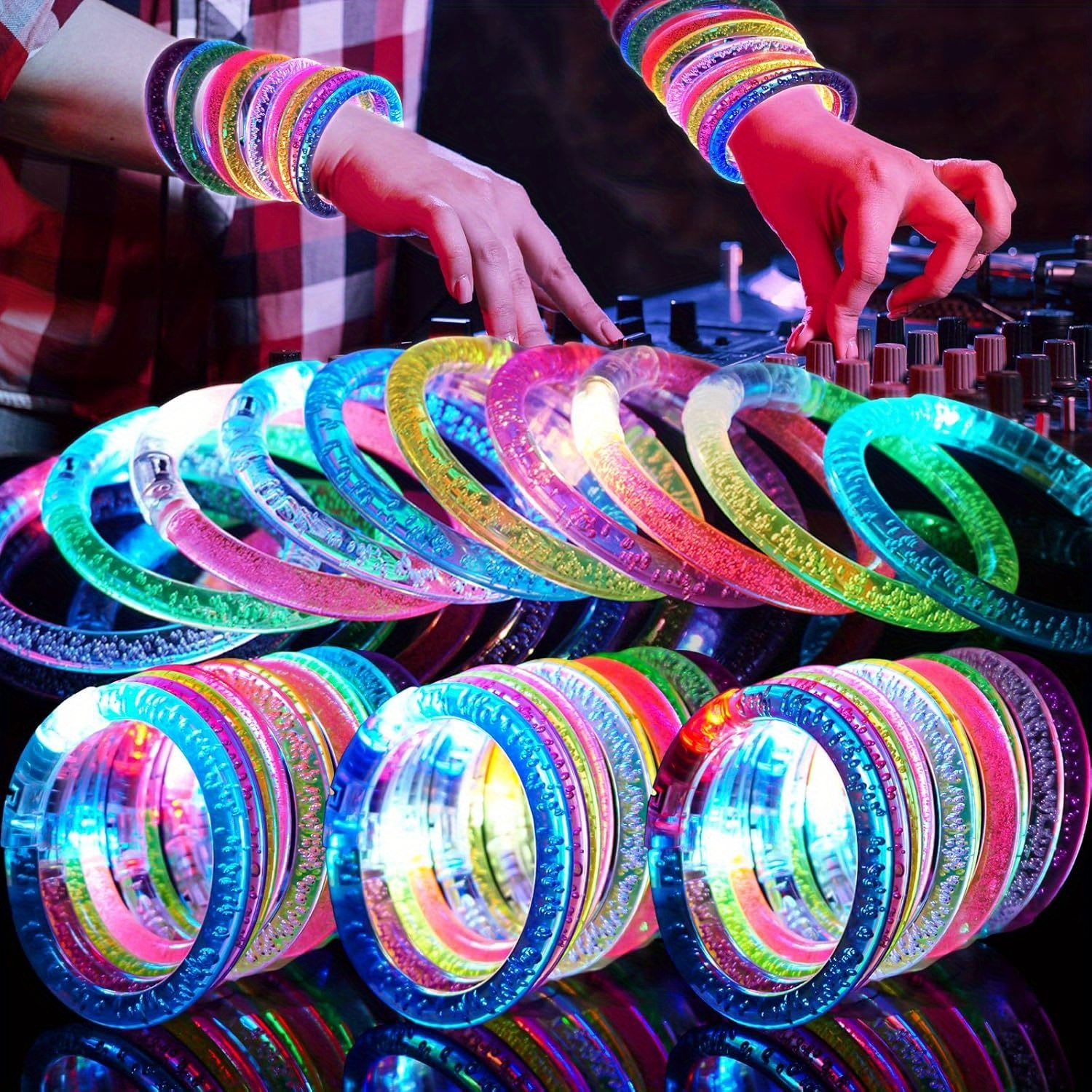 Glow-Up Party Bracelets Pack – - огляд і ціна Event & Party Supply Photos