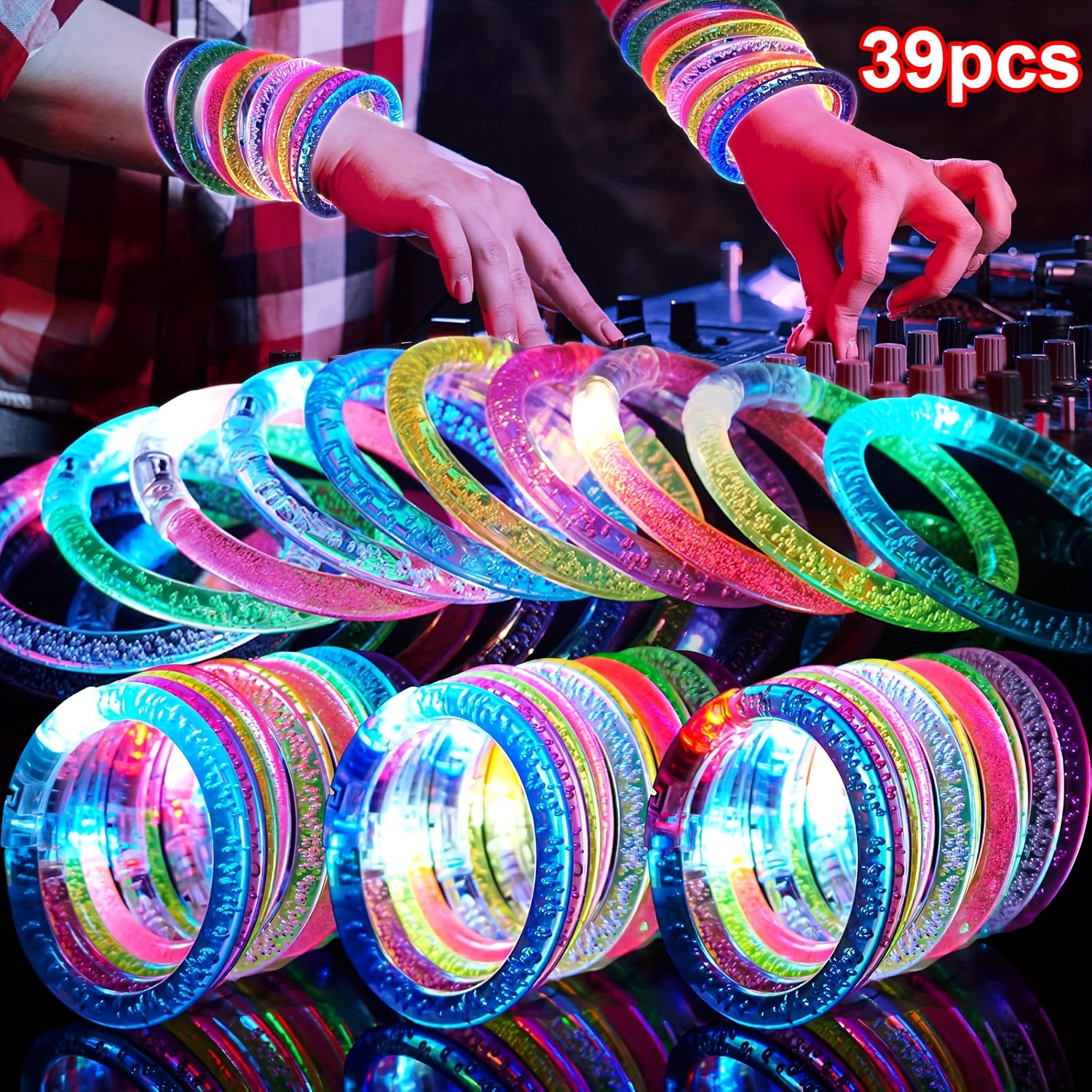 Glow-Up Party Bracelets Pack – - огляд і ціна Event & Party Supply Photos