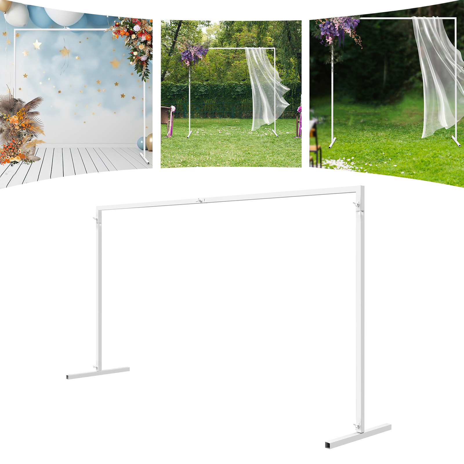 6.6x6.6FT Square Metal Wedding - огляд і ціна Balloon Arch Kit