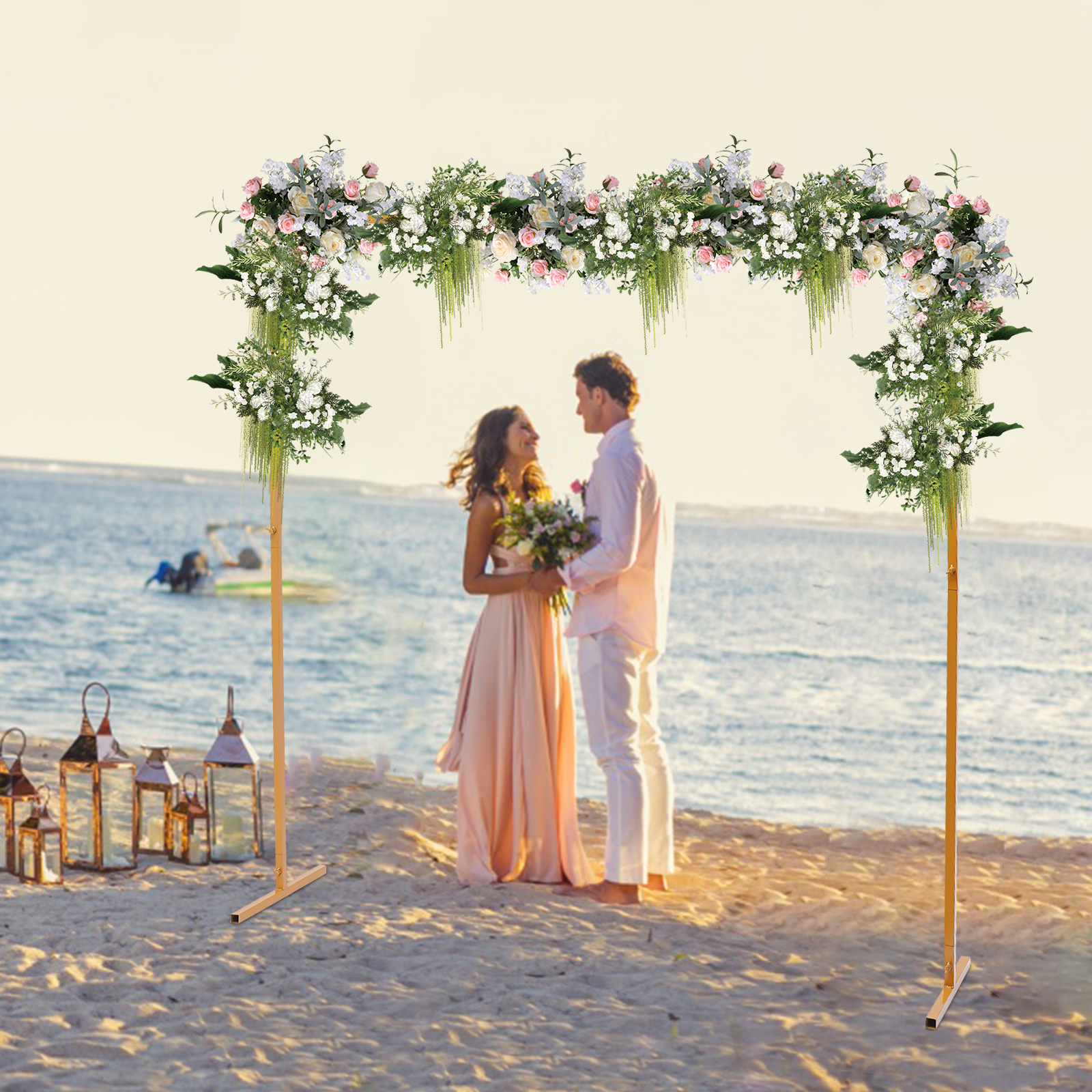 6.6x6.6FT Square Metal Wedding - огляд і ціна Balloon Arch Kit