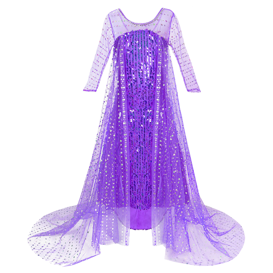 Elsa Purple Halloween Dress Gi - огляд і ціна Glitter Tablecloth