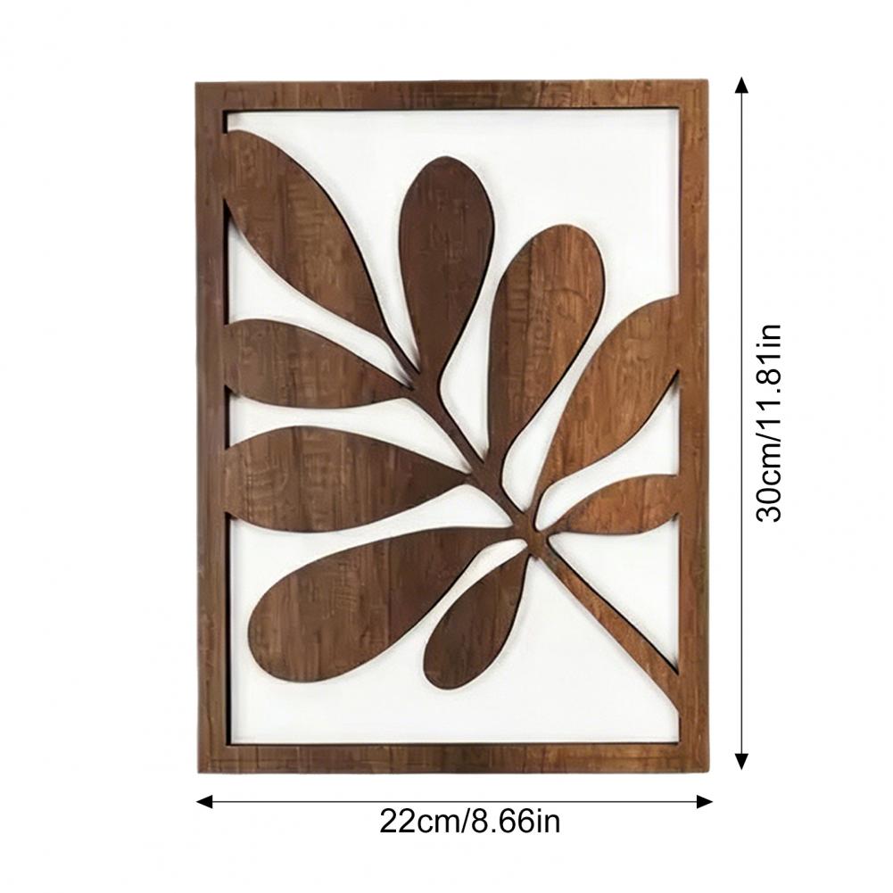 3 Pcs Nordic Style Wood Decor  - огляд і ціна Flower Wall Panel