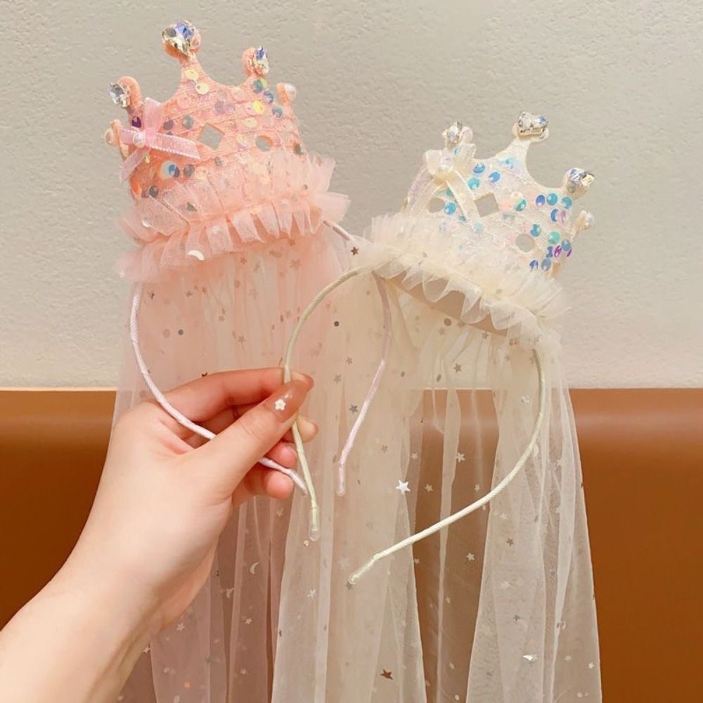 Sparkly Princess Crown Veil He - огляд і ціна Glitter Tablecloth
