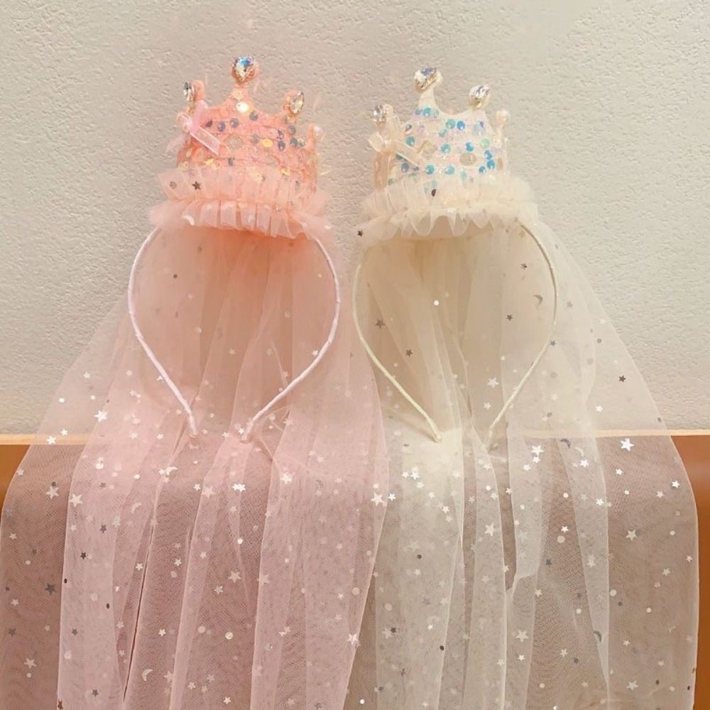 Sparkly Princess Crown Veil He - огляд і ціна Glitter Tablecloth