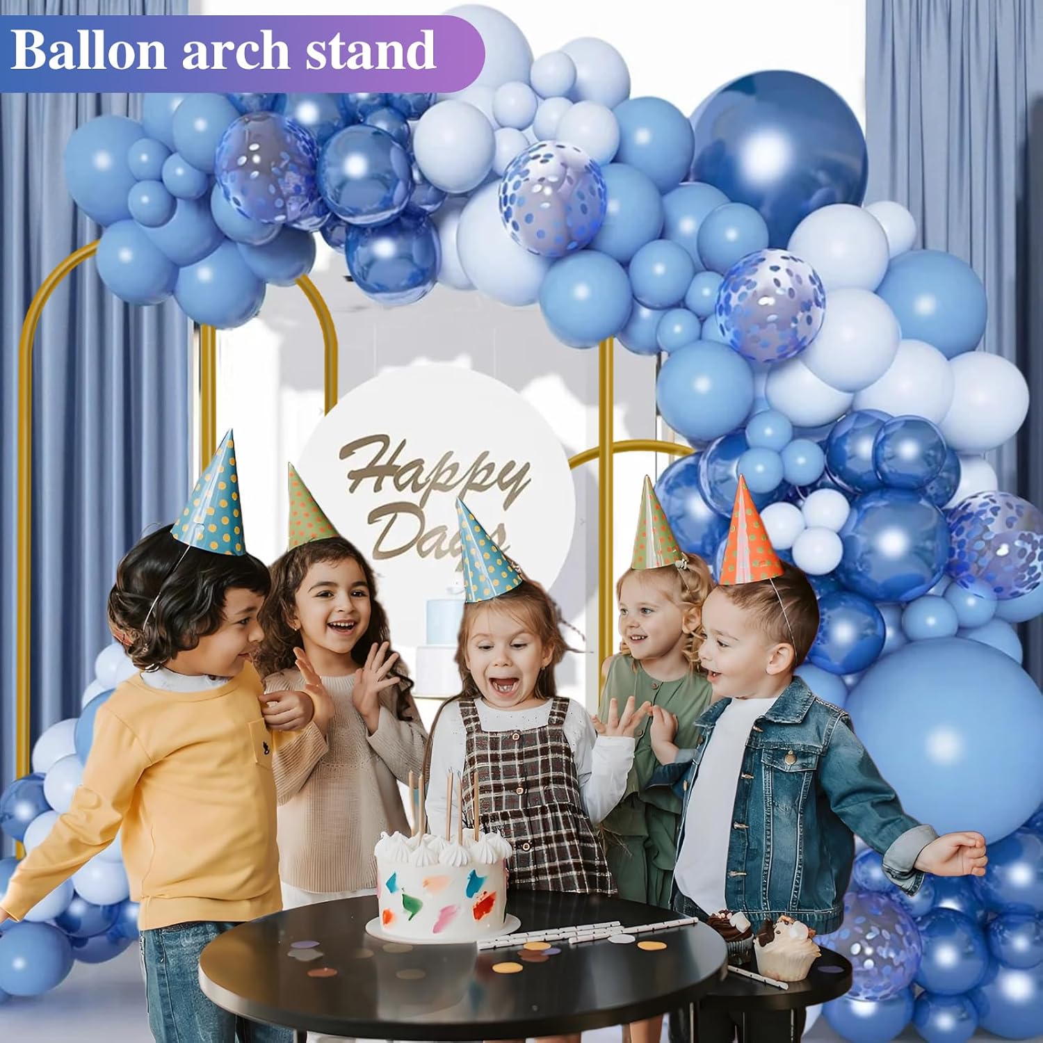 Hemmotop Metal Arch Backdrop S - огляд і ціна Balloon Arch Kit