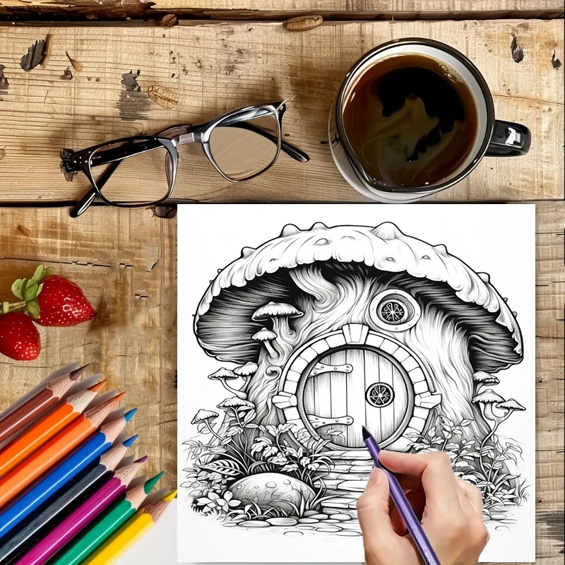 Coloring Book Fairy Door for A - огляд і ціна Supply Event
