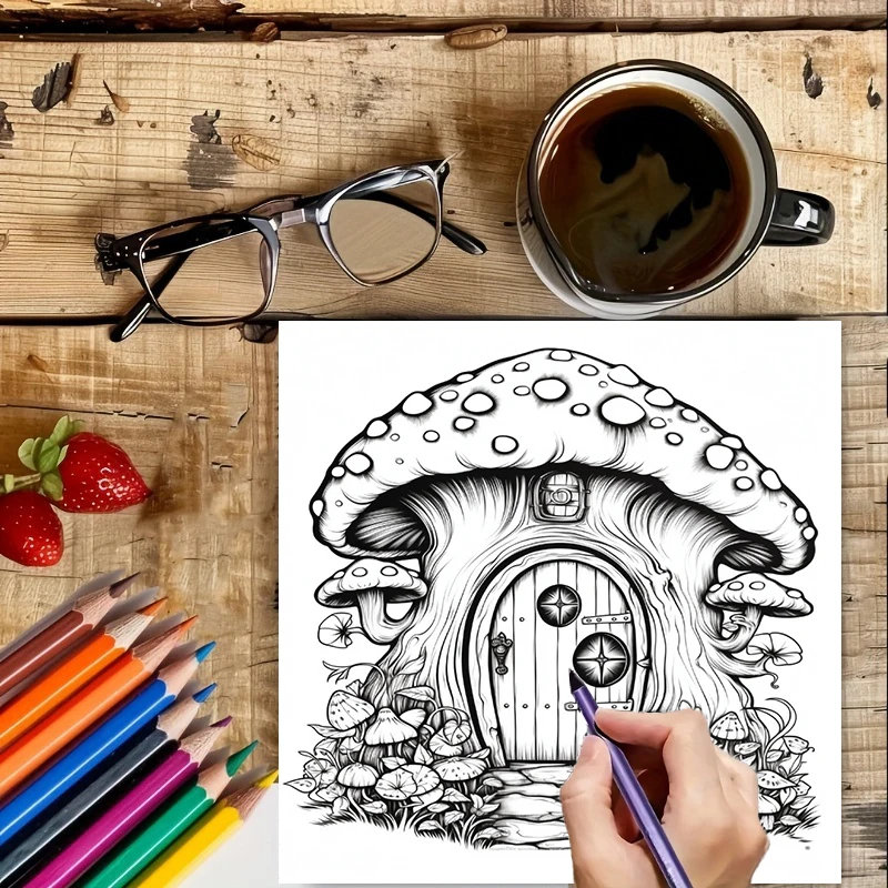 Coloring Book Fairy Door for A - огляд і ціна Supply Event