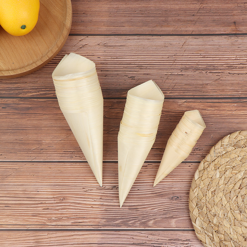 50pcs Disposable Wood Appetize - огляд і ціна Plastic Cup 50Pcs