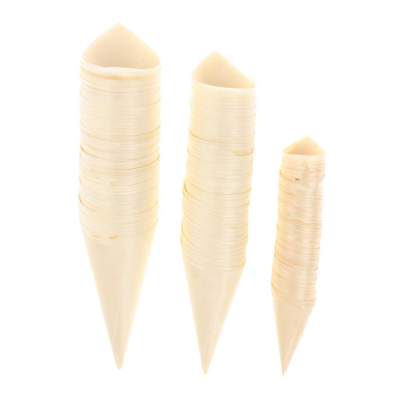 50pcs Disposable Wood Appetize - огляд і ціна Plastic Cup 50Pcs