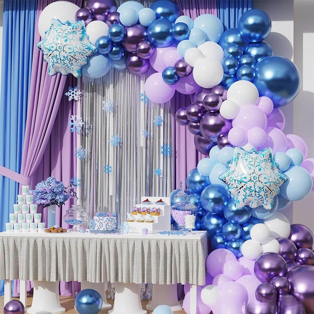 Winter Wonderland Snowflake Ba - огляд і ціна Balloon Arch Kit