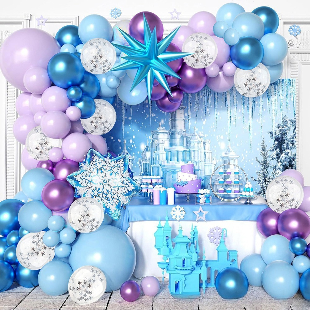 Winter Wonderland Snowflake Ba - огляд і ціна Balloon Arch Kit