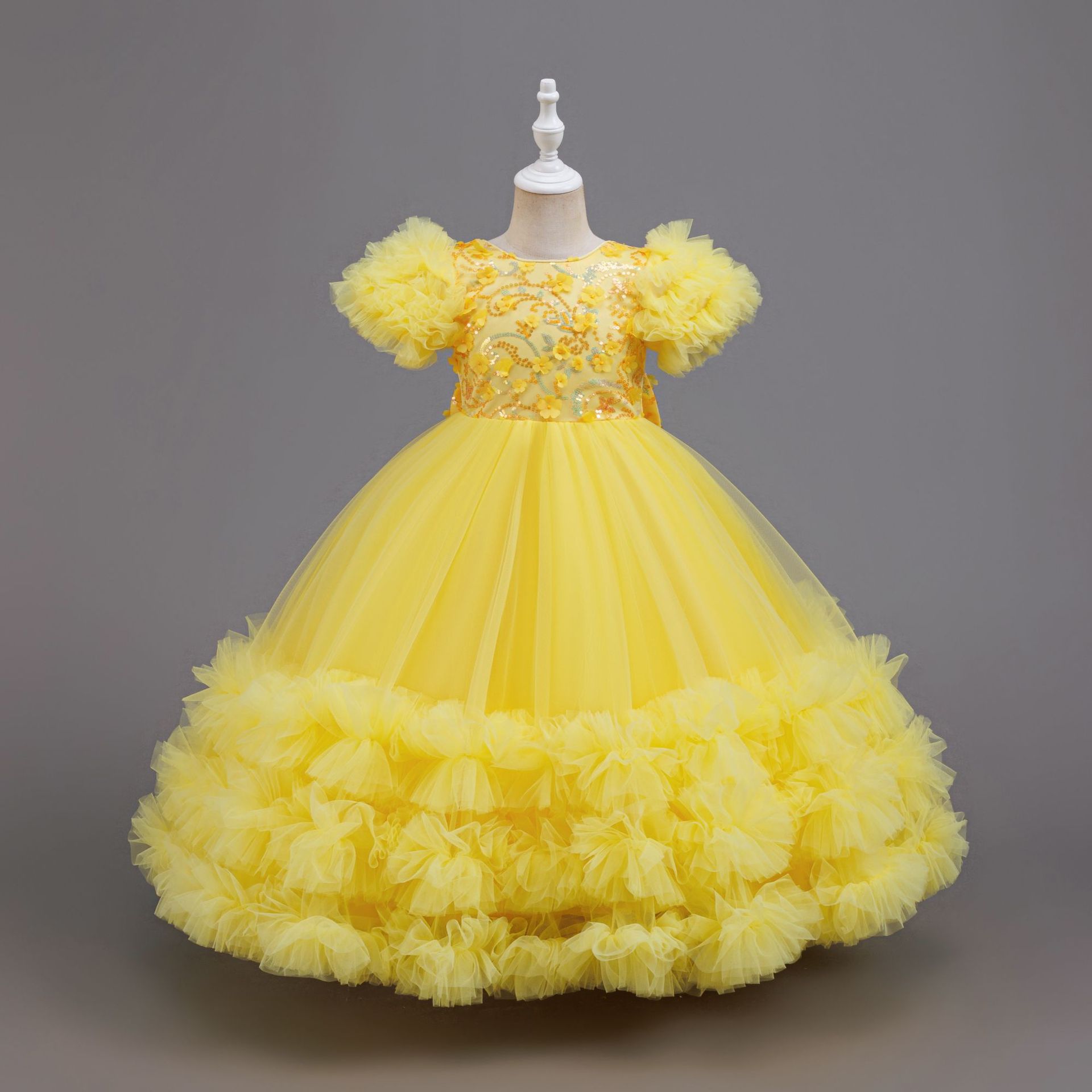 Girls Summer Yellow Sequin Wed - огляд і ціна Glitter Tablecloth