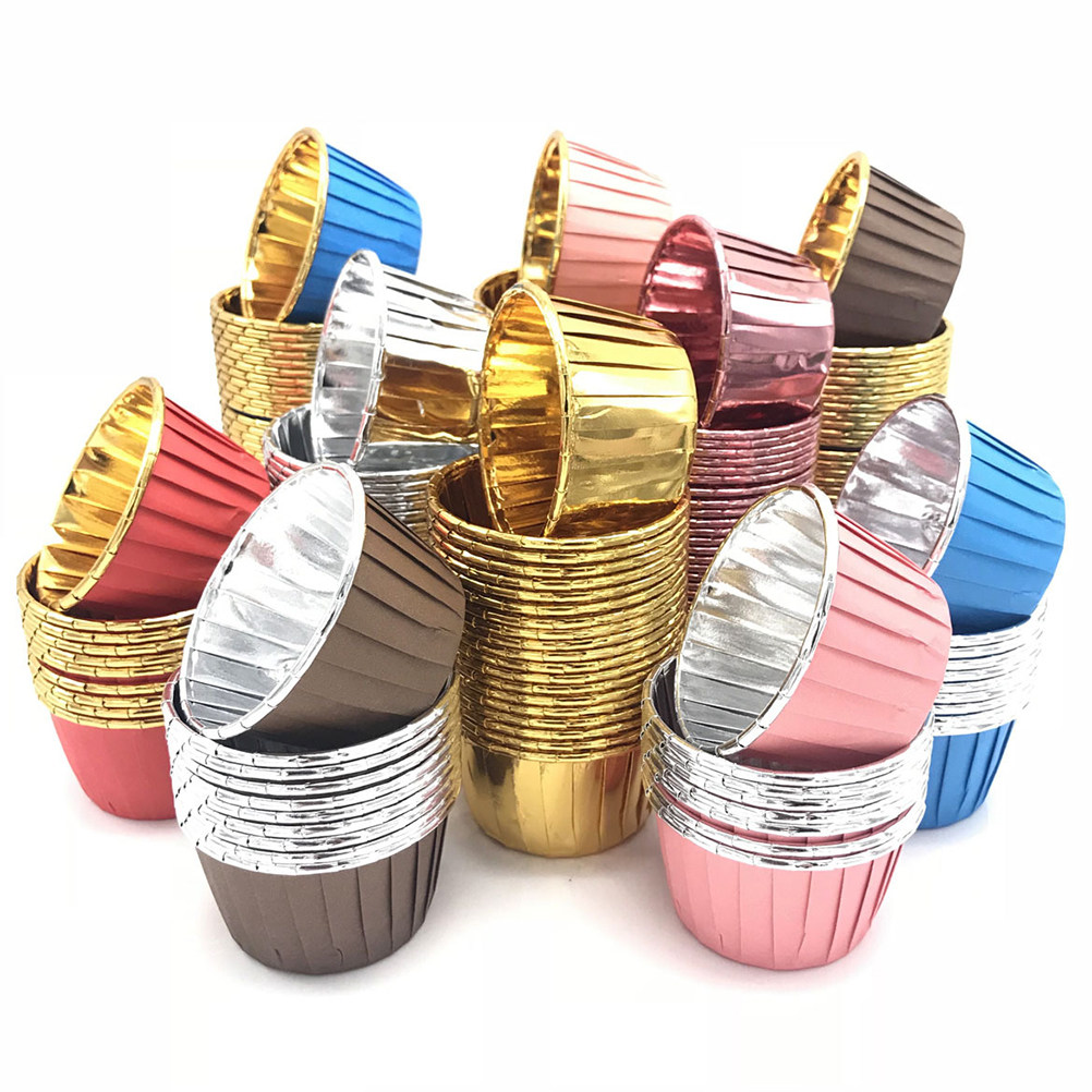 50Pcs Paper Baking Cups Double - огляд і ціна Plastic Cup 50Pcs