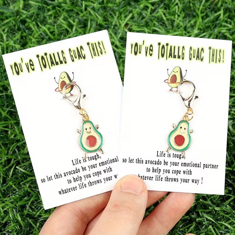 10 Charming Avocado Keychains  - огляд і ціна Event Party