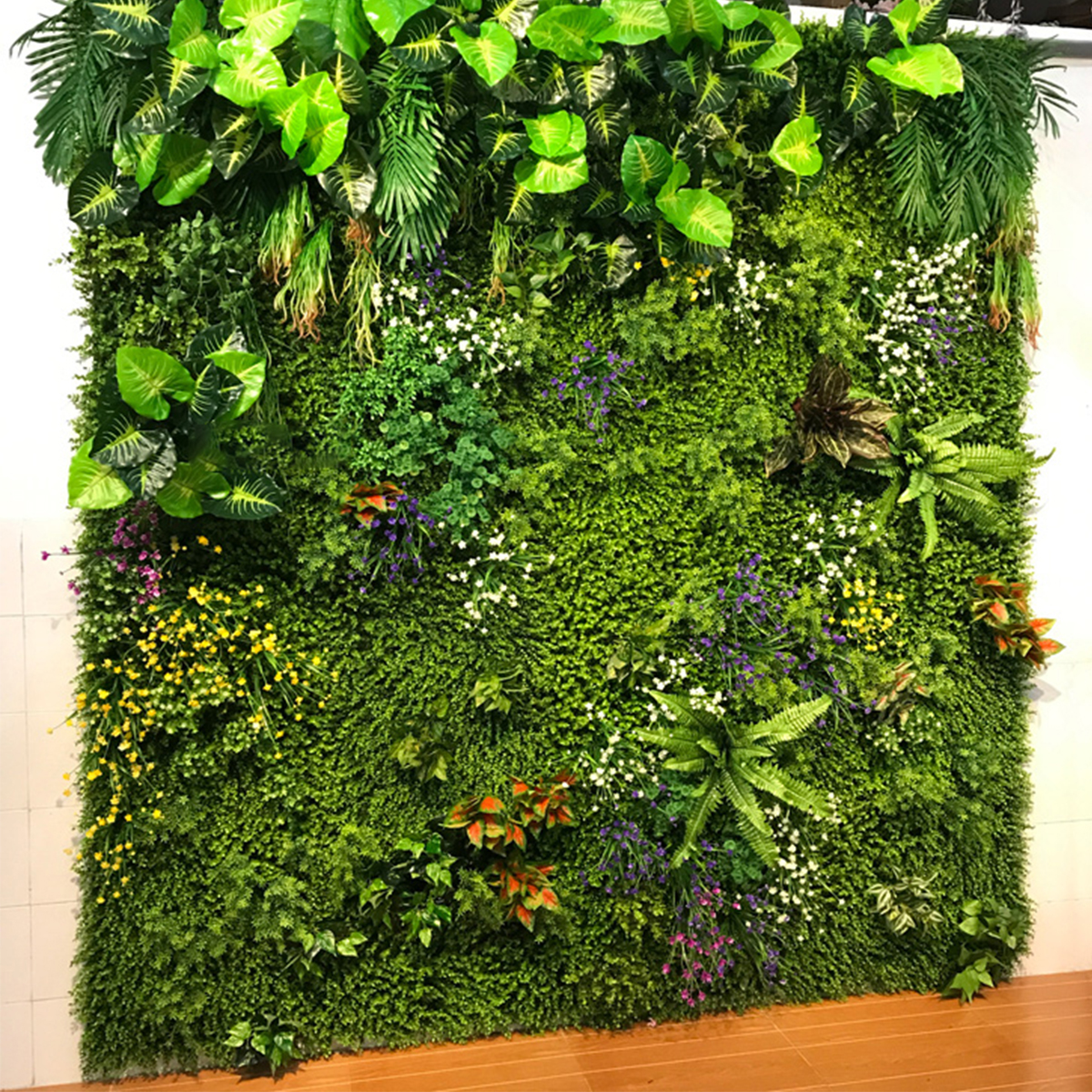 Artificial Plant Wall Reusable - огляд і ціна Flower Wall Panel