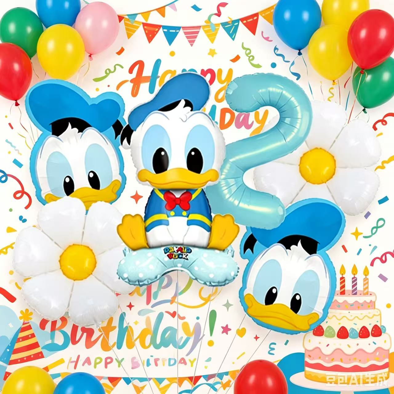 Donald Duck Balloon Arch Kit C - огляд і ціна Balloon Arch Kit